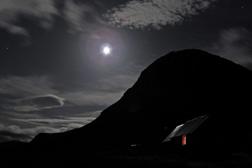 The Devil's Point and Corrour at midnight.  © Smelly Fox