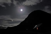 The Devil's Point and Corrour at midnight.<br>© Smelly Fox