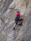 Les climbing at Sector Faders, Ibiza