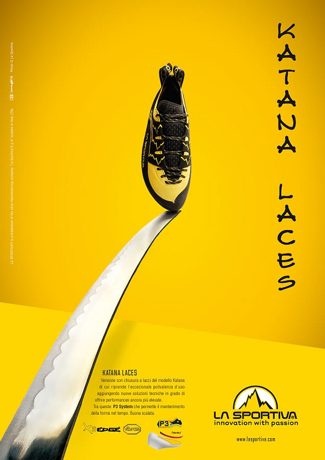 La Sportiva Katana Laces: Sword Advert
