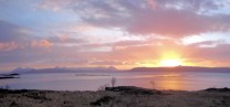 Sunset Over The Cullins From Applecross