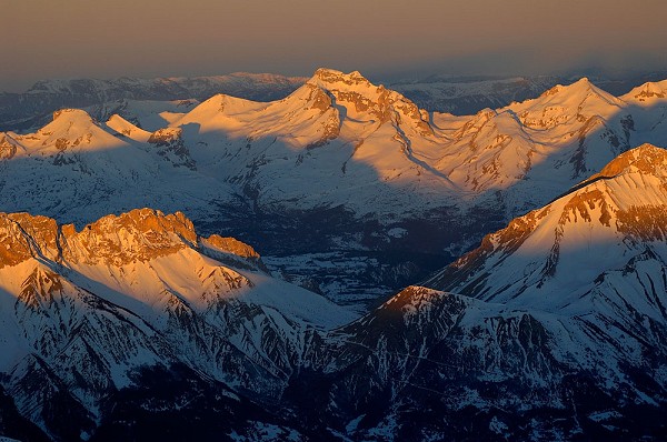 MONTAGNE DE FARAUT 2493 m (FRANCE) N 44 38 14 E 06 15 59 (taken at 4010 m )  © The Alps - A Bird's Eye View /Matevž Lenar/PanAlp