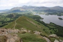 The view towards Keswick from Catbells
