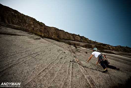 Pitch 4 - The first quartz seam II  © andymoin