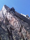 A great day on The Jegihorn, Saas Grund. Route: Panorama