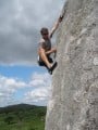 Bouldering - Hanging Flake