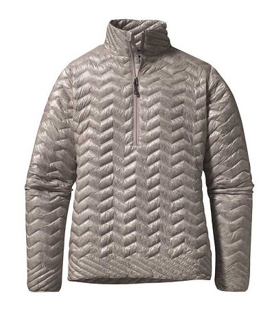 Womens Ultralight - the mens has a square stitch pattern  © Patagonia