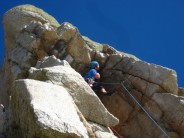 Just below the crux of 'Margin' on Lundy