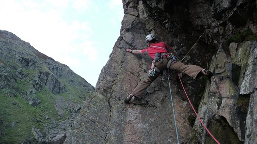 Crux on Slip Knot  © campbellwest@Live4Mountaineering