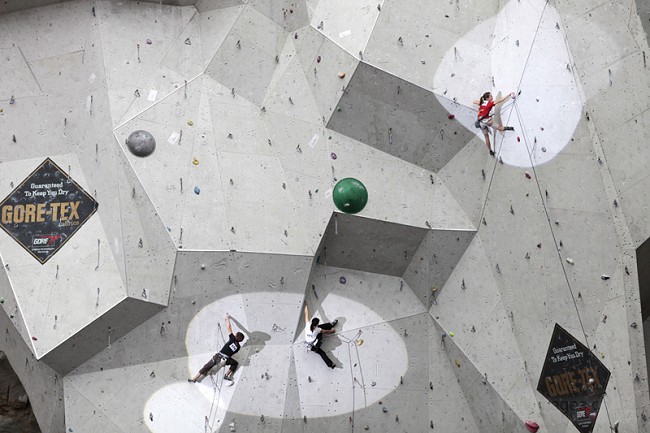 The huge wall of Ratho was a superb location for an international competition  © Lukasz Warzecha - LWimages.co.uk