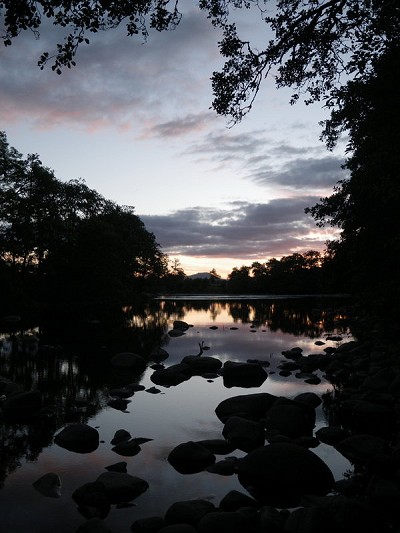 River Roy at Sunset, Scotland  © Rudi B
