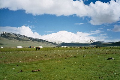 Unknown mountain c.3500m Western Mongolia  © Warren Burton