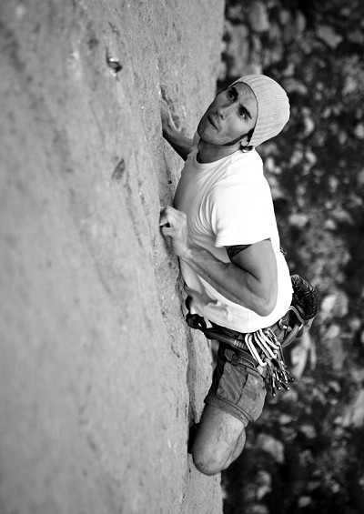 Barry climbing in Ceuse  © UKC News