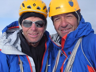 Mick Fowler and Paul Ramsden on Sulamar  © Fowler/Ramsden