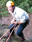 happy abseiling