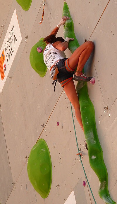 The best climbers in the world try out our range of Macro Volumes ! #1