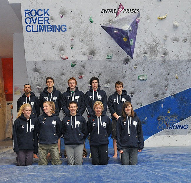 Some of the British Bouldering Team for 2011  © British Bouldering Team