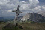 War memorial on Col di Lana, Dolomites