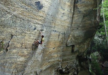 Adam Taylor on Golden ticket, 9a  © Taylor coll.
