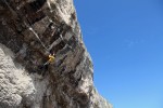 Pete Robins attempting Sea of Tranquility, F8c+, LPT