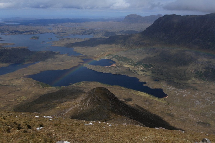 Suilven and Cul Mor from Cul Beag  © Dan Bailey - UKHillwalking.com