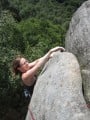 my first proper handjamming climb!