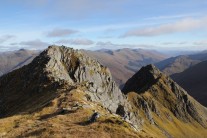 The Forcan Ridge,from the Summit of the Saddle, Kintail
