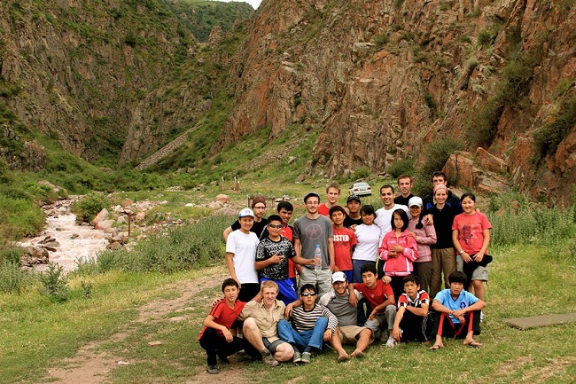 Clouds at their Feet – Climbing and Charity in Kyrgyzstan  © Jamie Maddison