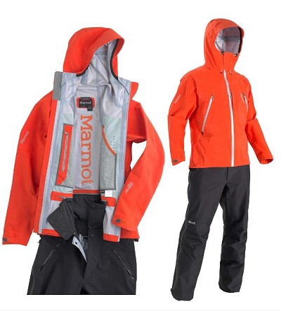 Alpinist Pant zipped into Alpinist Jacket   © Marmot