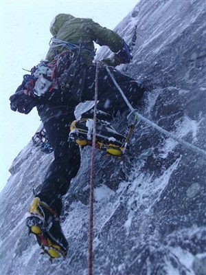 Paddy Cave on pitch 2 of Apache  © The EpiCentre
