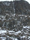 Arrow Chimney IV on Meall nan Tarmachan (Creag an Lochan) for Hughes Mountaineering