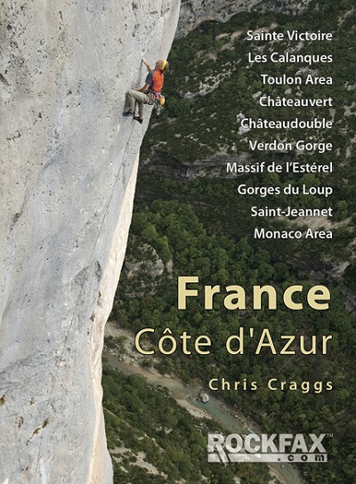 France : Cote d'Azur Rockfax Cover  © Rockfax