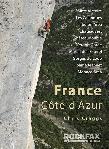 France : Cote d'Azur Rockfax Cover
