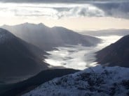 Loch Etive from the top of Sron na Lairig