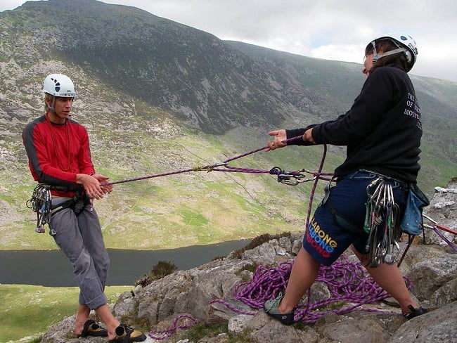 Self Rescue for Climbers - Dealing with a Stuck sSecond – Assisted Hoists  © Steve Long