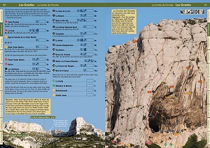 Cote d'Azur Rockfax example page  © Rockfax