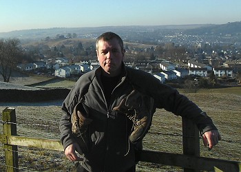 David Collinson above Kendal  © UKC News