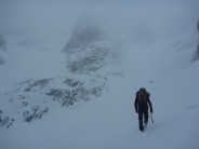 Heading for Comb Gully