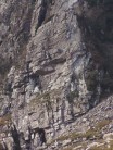 High Buttress, climbers on Scairbhin.