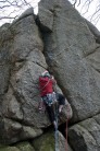 Mike Tibbits on Tower Crack, The Dewerstone