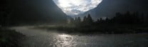 Julian Alps - Slovenia - Soca River mist