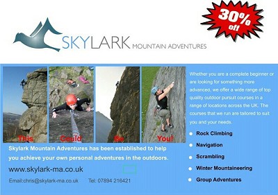 Premier Post: Spring Madness 30% Off All Rock Climbing Courses   © Chris Guest