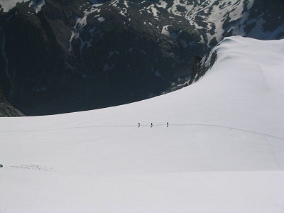 Descent to Vignette Hut  © Pouchie