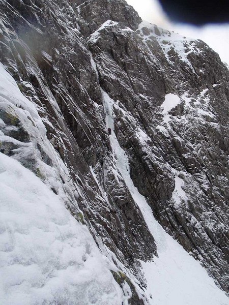 Climbers in Point 5, Ben Nevis  © Bruce Poll