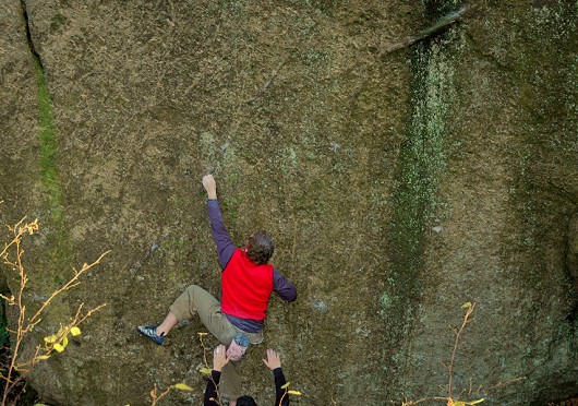 The best boulder problem in Devon?  © tomrainbow