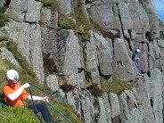 Belayes on Esk Buttress