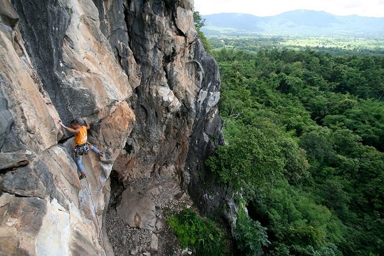 Super-classic route: Blood Love and Steel (6c)  © CMRCA