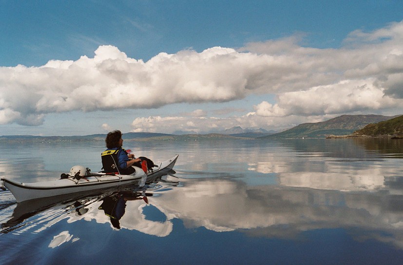 Kayaking Loch Hourn  © Lorraine McCall