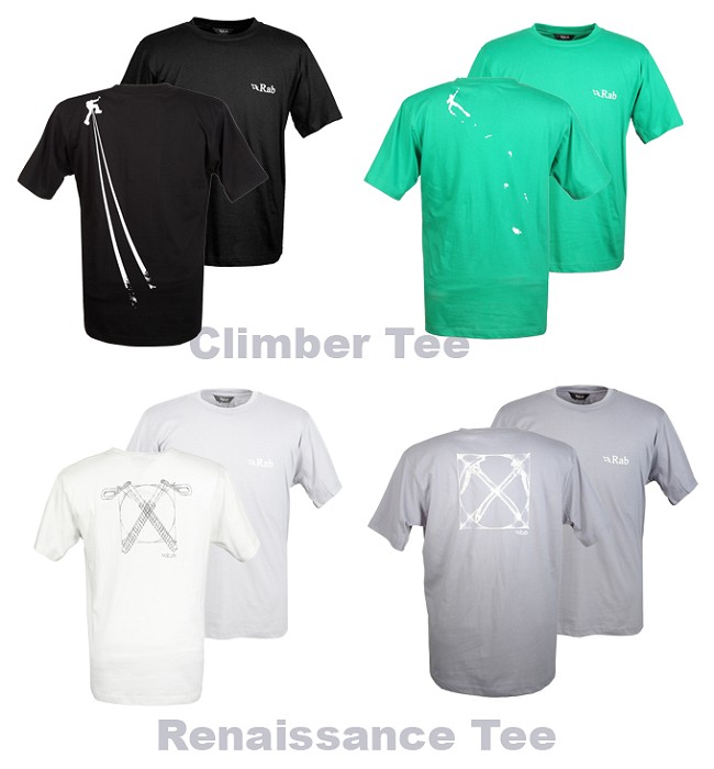 Additions to the Rab® T-shirt range. #1  © Rab