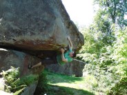 Bouldering in the Vosges